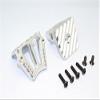 Aluminum Motor Heatsink Mount for 1/5 RC Car 6S & 8S 7760 Silver view 1