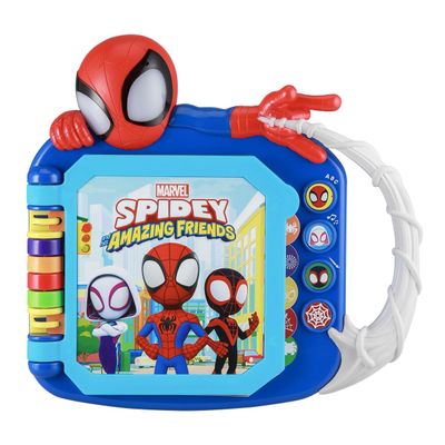 eKids Spidey and His Amazing Friends Book, Toddler Toys with Built-in Preschool Learning Games, Educational Toys Make Great for Kids (Styles May Vary)