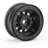 Pro-line Racing 1/10 Keystone Front/Rear 1.55" 12mm Rock Crawler Wheels 2 Black PRO279703 view 4