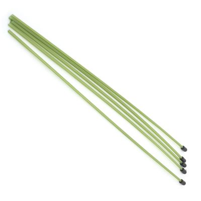Heyiarbeit 10Pcs 3mm x 1.5mm Light Green Plastic Antenna Pipe Tube Protectors Receiver Aerial for RC Model Car
