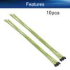 Heyiarbeit 10Pcs 3mm x 1.5mm Light Green Plastic Antenna Pipe Tube Protectors Receiver Aerial for RC Model Car view 4