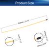 Heyiarbeit RC Antenna Tube Yellow with Golden Mount and Cap for RC Boat 5pcs view 2