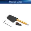 Heyiarbeit RC Boat Rudder with Single Servo Arm 44mm, Rudder Pad Thickness 7mm FXB-QJFXD 1 Set view 3