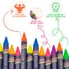 Color Swell Neon Bulk Crayons Packs - 36 Boxes (288 total crayon) of Teacher Quality Durable Classroom Packs for Kids Students Party Favors view 2