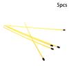 Heyiarbeit 5Pcs 3mm x 1.5mm Yellow Plastic Antenna Pipe Tube Protectors Receiver Aerial for RC Model Car view 2