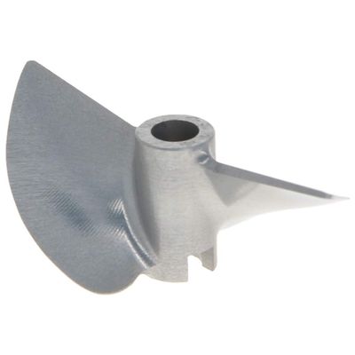 Heyiarbeit 2 Blades CCW Propeller for Ship Model RC Boat Propeller Model Silver Aluminium Alloy Paddle 43mm Diameter 1.4 Pitch 4.76mm Hole Dia
