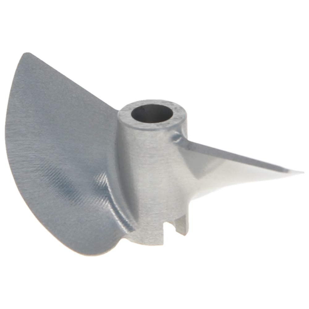 Heyiarbeit 2 Blades CCW Propeller for Ship Model RC Boat Propeller Model Silver Aluminium Alloy Paddle 43mm Diameter 1.4 Pitch 4.76mm Hole Dia