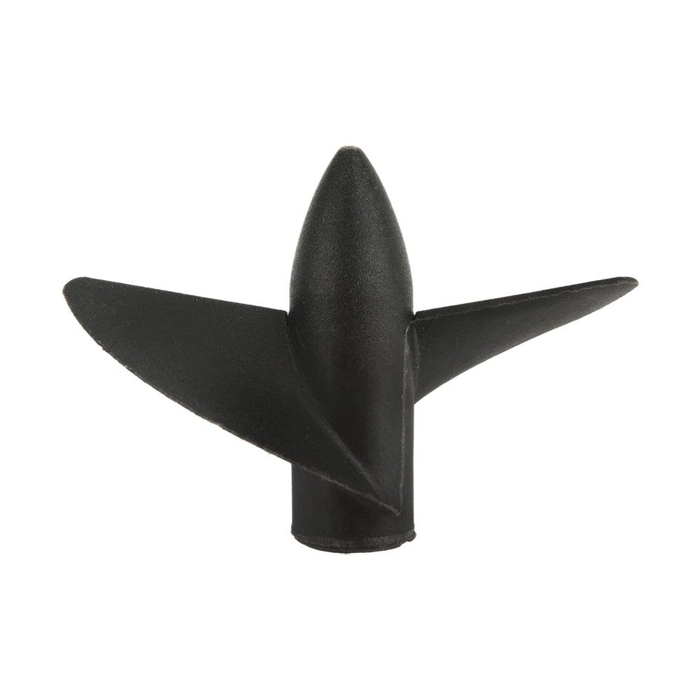 Heyiarbeit 2 Blades Propeller for Ship Model Rc Boat Propeller Model Black Plastic Positive Paddle 45mm Diameter 31.5mm Pitch M4 Hole Dia