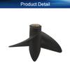 Heyiarbeit 2 Blades Propeller for Ship Model Rc Boat Propeller Model Black Plastic Positive Paddle 45mm Diameter 31.5mm Pitch M4 Hole Dia view 4