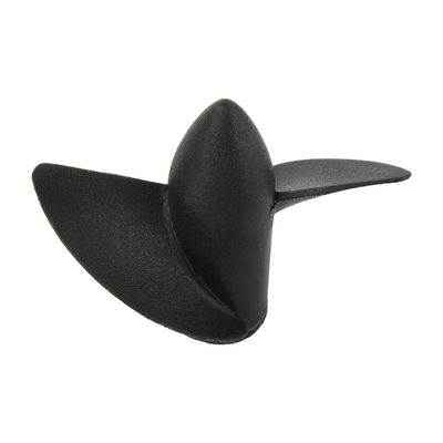 Heyiarbeit 2 Blades Propeller for Ship Model Rc Boat Propeller Model Black Plastic Positive Paddle 39mm Diameter 27.5mm Pitch M4 Hole Dia