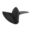 Heyiarbeit 2 Blades Propeller for Ship Model Rc Boat Propeller Model Black Plastic Positive Paddle 39mm Diameter 27.5mm Pitch M4 Hole Dia view 1