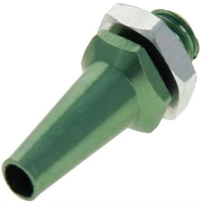 Heyiarbeit RC Antenna Mount, M6 Thread, Aluminum Alloy, for RC Boat Green 4pcs