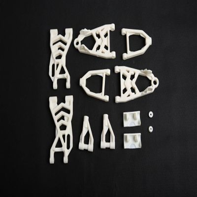 DAPENGNIAO 1/5 rc car Gas High Strength Nylon Front and Rear Suspension arm Complete Set fit for RC CAR hpi Baja 5b KM Rovan Accessories (Color : White)