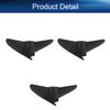 Heyiarbeit 3Pcs 2 Blades Propellers for Ship Model Rc Boat Propeller Model Black Plastic Positive Paddle 38mm Diameter 40mm Pitch 4.8mm Hole Dia view 4