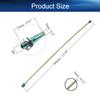 Heyiarbeit RC Antenna Tube Green with Green Mount and Cap for RC Boat 5pcs view 2