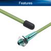Heyiarbeit RC Antenna Tube Green with Green Mount and Cap for RC Boat 5pcs view 3