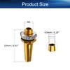 Heyiarbeit RC Antenna Mount, M6 Thread, Aluminum Alloy, for RC Boat Golden 4pcs view 2