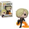 POP One Piece - Vinsmoke Sanji (Fishman) Funko Pop! Vinyl Figure (Bundled with Compatible Pop Box Protector Case) Multicolor 3.75 inches view 2