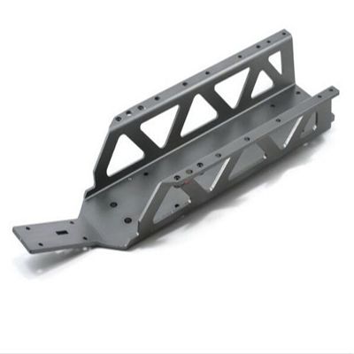 DAPENGNIAO Main Frame Chassis for 1/5 HPI Baja 5B Parts ROVAN KM Accessories (Color : Titanium)