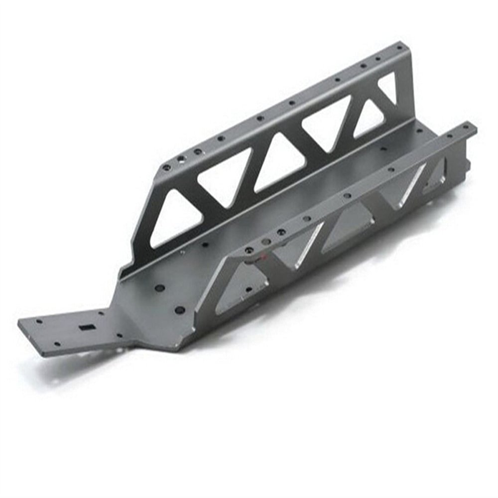 DAPENGNIAO Main Frame Chassis for 1/5 HPI Baja 5B Parts ROVAN KM Accessories (Color : Titanium)