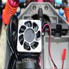 GPM for TRAXXAS Slash 4X4 Low-CG 68086-21 Aluminium Motor HEATSINK with Cooling Fan - 1 Set (for Slash 4X4 LCG Version) (Gray) view 2