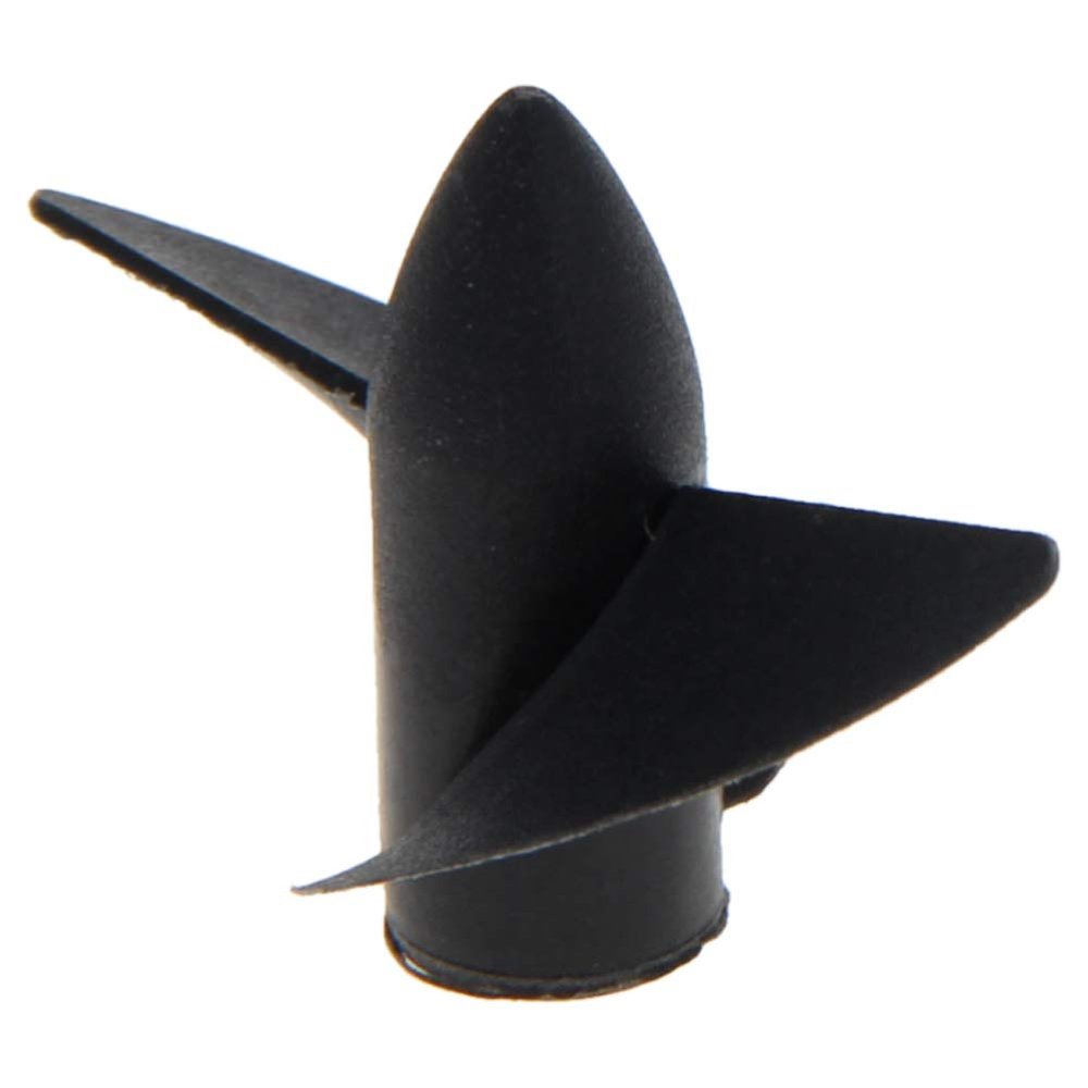 Heyiarbeit 1Pair 2 Blades CW/CCW Propeller for Ship Model RC Boat Propeller Model Black Plastic Paddle 39mm Diameter 27.5mm Pitch M4 Hole Dia