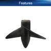 Heyiarbeit 2 Blades Propeller for Ship Model Rc Boat Propeller Model Black Plastic Positive Paddle 42mm Diameter 29.5mm Pitch M4 Hole Dia view 3