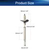Heyiarbeit Drive Shaft Fit for 4mm Motor Shaft w Propeller and Universal Joint for RC Boat, L100mm Shaft, L50mm Sleeve, D36mm Propeller view 2