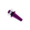 Heyiarbeit RC Antenna Mount, M6 Thread, Aluminum Alloy, for RC Boat Purple 1pcs view 1