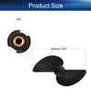 Heyiarbeit 2 Blades Propeller for Ship Model Rc Boat Propeller Model Black Plastic Propeller Reversing 42mm Diameter 29.5mm Pitch M4 Hole Dia view 2