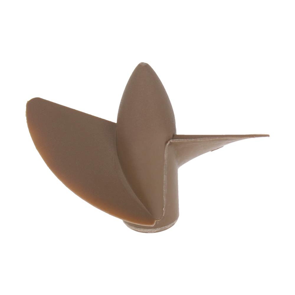Heyiarbeit 1Pair 2 Blades Propeller for Ship Model Rc Boat Propeller Model Black Plastic Positive Paddle and Propeller Reversing 42mm Diameter 29.5mm Pitch M3 Hole Dia