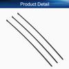 Heyiarbeit 10Pcs 3mm x 1.5mm Black Plastic Antenna Pipe Tube Protectors Receiver Aerial for RC Model Car view 3