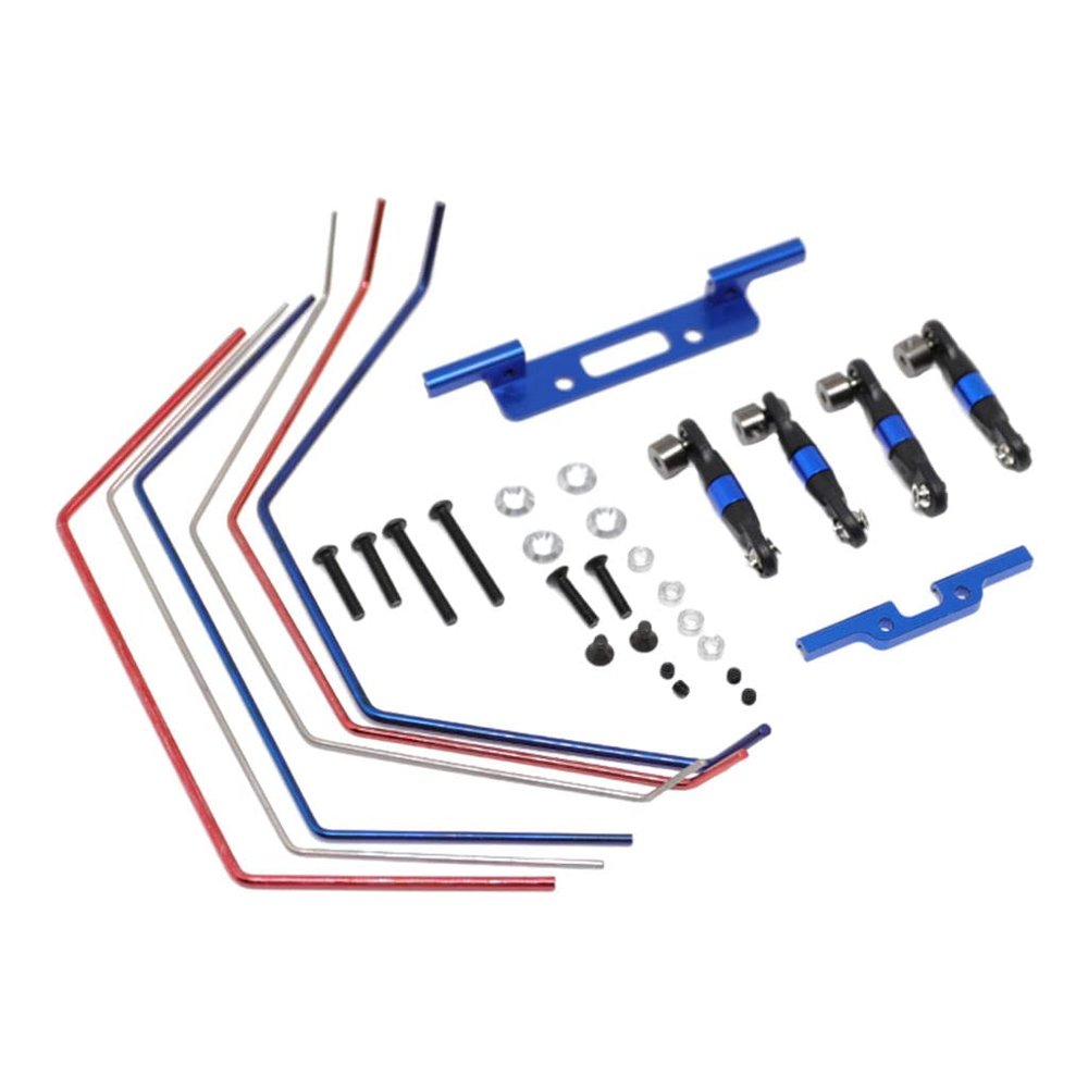 Almencla Metal Front and Rear Sway Bar Kit for Slash 2WD 1/10 Scale RC Car