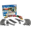 16 Pieces Train Locomotive Toy Car Easy Assembly Realistic Sound, Light Play Set view 1
