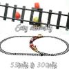 16 Pieces Train Locomotive Toy Car Easy Assembly Realistic Sound, Light Play Set view 2