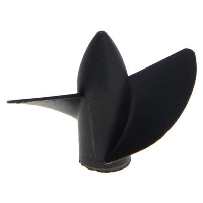 Heyiarbeit 2 Blades CW Propeller for Ship Model RC Boat Propeller Model Black Plastic Propeller 39mm Diameter 27.5mm Pitch M4 Hole Dia