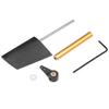 Heyiarbeit RC Boat Rudder with Single Servo Arm 52mm, Rudder Pad Thickness 7.6mm FXB-QJFXD 1 Set view 1
