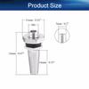 Heyiarbeit RC Antenna Mount, M6 Thread, Aluminum Alloy, for RC Boat Silver 1pcs view 2