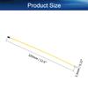 Heyiarbeit RC Antenna Tube Yellow with Blue Mount and Cap for RC Boat 5pcs view 2