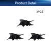 Heyiarbeit 3Pairs 3 Blades Propellers for Ship Model Rc Boat Propeller Model Black Plastic Positive Paddle and Propeller Reversing 52mm Diameter 80mm Pitch 4.8mm Hole Dia view 4