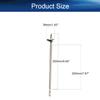 Heyiarbeit Drive Shaft Fit for 4mm Motor Shaft w Propeller and Universal Joint for RC Boat, L250mm Shaft, L200mm Sleeve, D36mm Propeller view 2