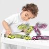Ai-Fun 8PCS Pull Back Race Toy Cars, Stunt Flip Cars Jumping Metal Vehicles Diecast Cars for Boys 3-6 | No Batteries Needed | Durable Bounce & Flip Race Car view 4