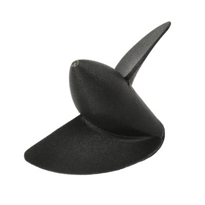 Heyiarbeit 2 Blades CCW Propeller for Ship Model RC Boat Propeller Model Black Plastic Paddle 35mm Diameter 25mm Pitch M4 Hole Dia