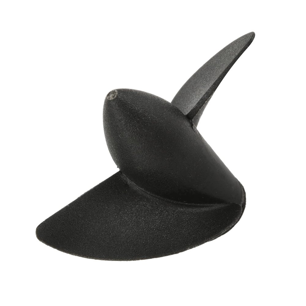 Heyiarbeit 2 Blades CCW Propeller for Ship Model RC Boat Propeller Model Black Plastic Paddle 35mm Diameter 25mm Pitch M4 Hole Dia
