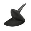 Heyiarbeit 2 Blades CCW Propeller for Ship Model RC Boat Propeller Model Black Plastic Paddle 35mm Diameter 25mm Pitch M4 Hole Dia view 1