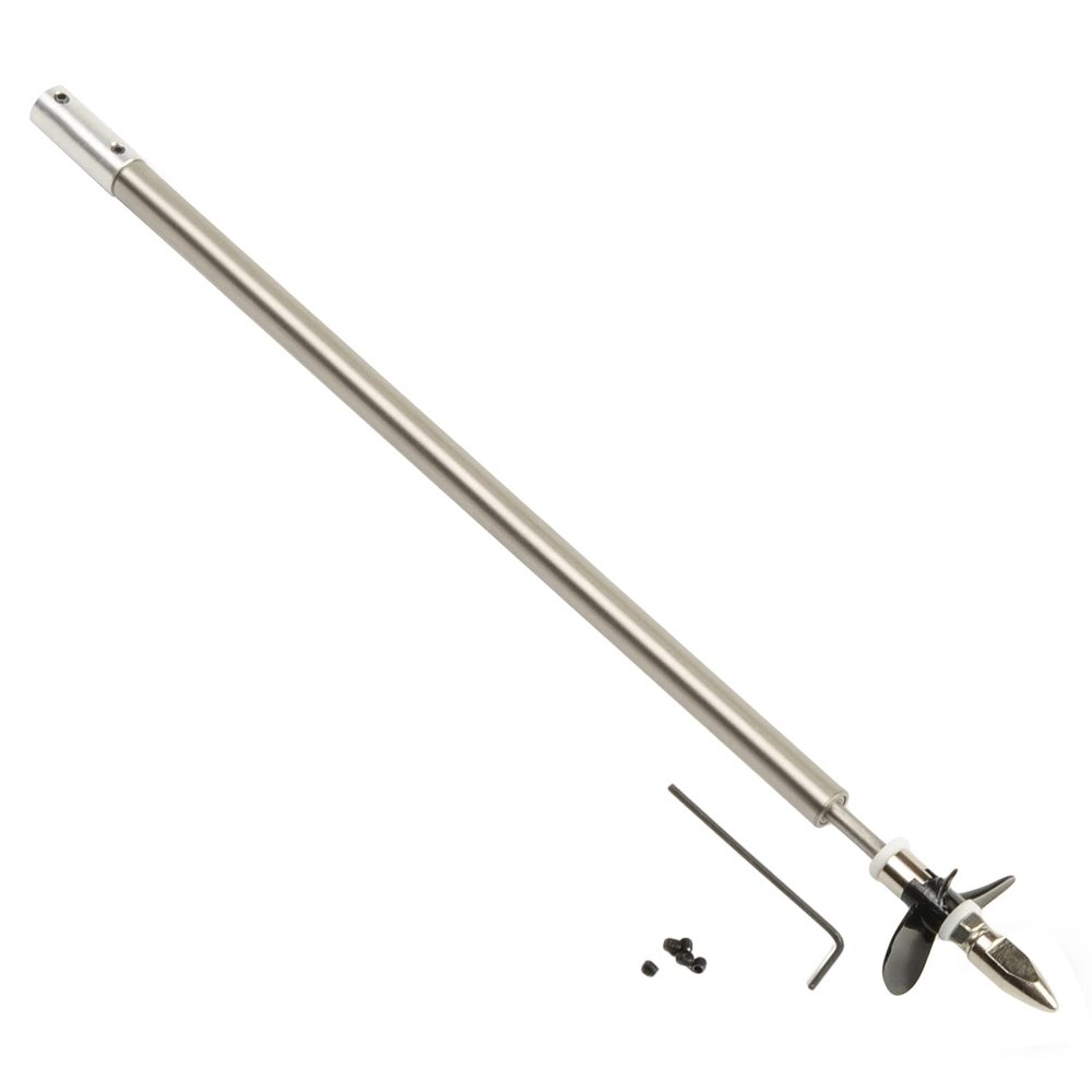 Heyiarbeit Drive Shaft Fit for 3.17mm Motor Shaft w Propeller and Universal Joint for RC Boat, L250mm Shaft, L200mm Sleeve, D36mm Propeller