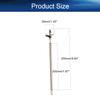 Heyiarbeit Drive Shaft Fit for 3.17mm Motor Shaft w Propeller and Universal Joint for RC Boat, L250mm Shaft, L200mm Sleeve, D36mm Propeller view 2