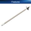 Heyiarbeit Drive Shaft Fit for 3.17mm Motor Shaft w Propeller and Universal Joint for RC Boat, L250mm Shaft, L200mm Sleeve, D36mm Propeller view 4