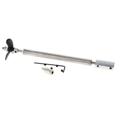 Heyiarbeit Drive Shaft Fit for 6mm Motor Shaft w Propeller and Universal Joint for RC Boat, L150mm Shaft, L100mm Sleeve, D36mm Propeller