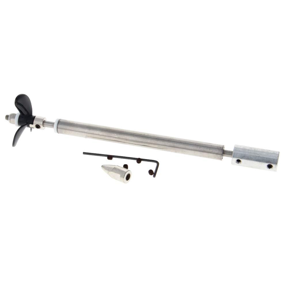 Heyiarbeit Drive Shaft Fit for 6mm Motor Shaft w Propeller and Universal Joint for RC Boat, L150mm Shaft, L100mm Sleeve, D36mm Propeller